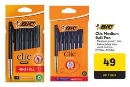 Makro BIC Clic Medium Ball Pen offer