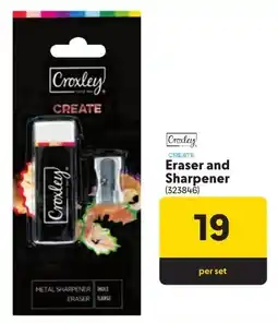 Makro Croxley Eraser and Sharpener offer