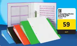 Makro Ring Binder with 20-Page Exam Pad offer