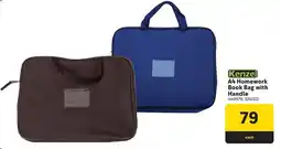 Makro Kenzel A4 Homework Book Bag with Handle offer