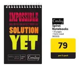 Makro Croxley Spiral Notebooks offer