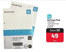Makro A4 Exam Pad offer