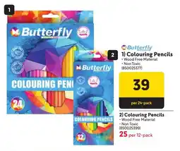 Makro Butterfly Colouring Pencils offer