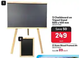Makro Chalkboard on Tripod Stand offer