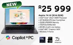 Computer Mania Acer Aspire 14 AI offer