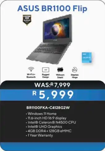Computer Mania ASUS BR1100 Flip offer