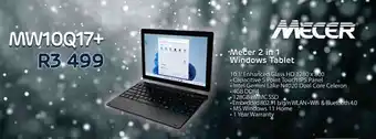 Computer Mania Mecer 2 in 1 Windows Tablet offer