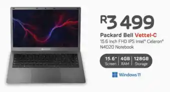 Computer Mania Packard Bell Vettel-C offer