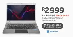 Computer Mania Packard Bell McLaren-C1 offer