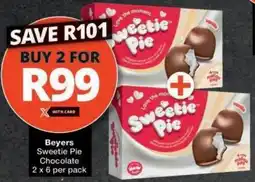 Checkers Beyers Sweetie Pie Chocolate offer