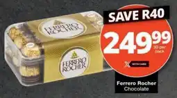 Checkers Ferrero Rocher Chocolate offer