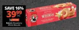 Checkers Bakers Strawberry Whirls Biscuits offer