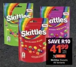 Checkers Skittles Sweets All Variants offer