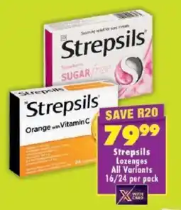 Shoprite Strepsils Lozenges All Variants offer