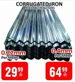 KitKat Cash and Carry Corrugated Iron offer