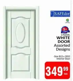 KitKat Cash and Carry SAFEdor White Door Assorted Designs offer