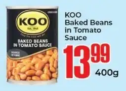 Elite Cash & Carry KOO Baked Beans in Tomato Sauce offer