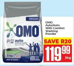 Elite Cash & Carry OMO Auto/ Auto With Comfort Washing Powder offer