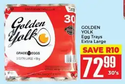 Elite Cash & Carry GOLDEN YOLK Egg Trays Extra Large offer