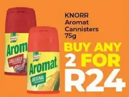 Elite Cash & Carry KNORR Aromat Cannisters offer