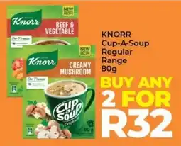 Elite Cash & Carry KNORR Cup-A-Soup Regular Range offer