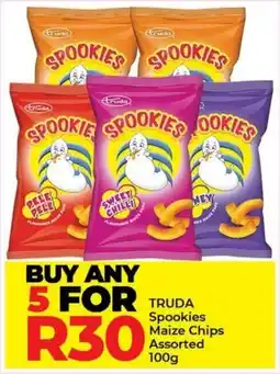 Elite Cash & Carry TRUDA Spookies Maize Chips Assorted offer