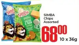 Elite Cash & Carry SIMBA Chips Assorted offer