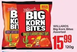 Elite Cash & Carry WILLARDS Big Korn Bites Assorted offer