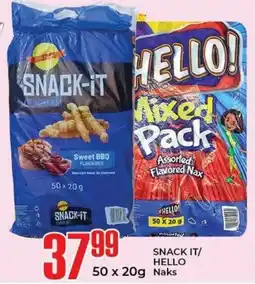 Elite Cash & Carry SNACK IT/ HELLO Naks offer