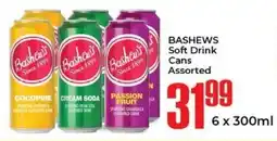 Elite Cash & Carry BASHEWS Soft Drink Cans Assorted offer