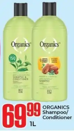 Elite Cash & Carry ORGANICS Shampoo/ Conditioner offer
