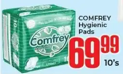 Elite Cash & Carry COMFREY Hygienic Pads offer