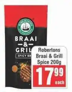 Frontline Robertons Braai & Grill Spice offer