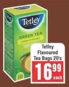 Frontline Tetley Flavoured Tea Bags offer