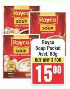Frontline Royco Soup Packet Asst. offer