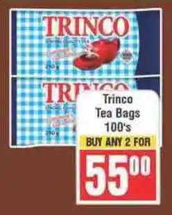 Frontline Trinco Tea Bags offer