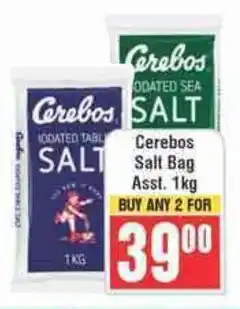 Frontline Cerebos Salt Bag Asst. offer