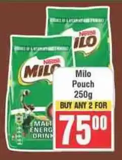 Frontline Nestle Milo Pouch offer