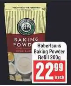 Frontline Robertsons Baking Powder Refill offer
