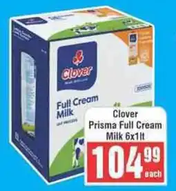 Frontline Clover Prisma Full Cream Milk offer
