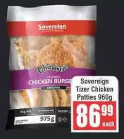 Frontline Sovereign Tizer Chicken Patties offer