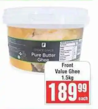 Frontline Front Value Ghee offer