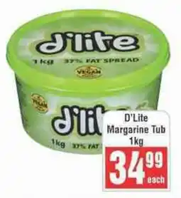 Frontline D'Lite Margarine Tub offer