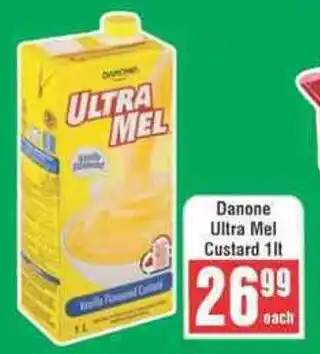 Frontline Danone Ultra Mel Custard offer