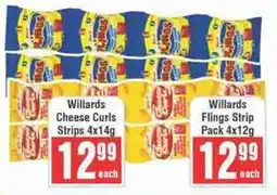 Frontline Willards Cheese Curls Strips offer