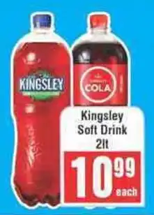 Frontline Kingsley Soft Drink offer