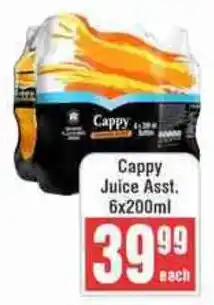 Frontline Cappy Juice Asst. offer