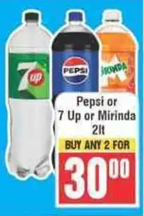Frontline Pepsi or 7 Up or Mirinda offer