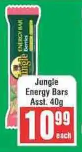 Frontline Jungle Energy Bars Asst. offer