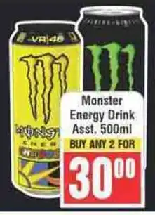 Frontline Monster Energy Drink Asst. offer